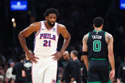 Un famoso aficionado de los Celtics hace una declaración nerviosa antes del séptimo partido contra los 76ers.