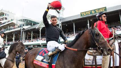 Golden Tempo, ganador del Derby de Kentucky: Conozca a su entrenadora, Cherie DeVaux, y a su jinete, José Ortiz.