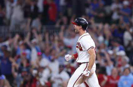 Los Bravos de Atlanta reciben buenas noticias sobre Ronald Acuña Jr. y Matt Olson durante la serie contra los Medias Rojas.