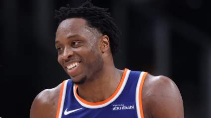 Los Knicks anuncian la actualización oficial sobre la lesión de OG Anunoby para el primer partido contra los Cavs.
