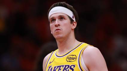 Austin Reaves envía un emotivo mensaje a LeBron James después de que los Lakers avanzaran a la segunda ronda.