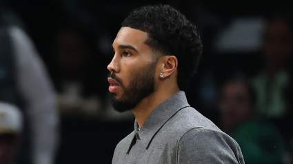 Jayson Tatum reacciona a la noticia de los Celtics: 46 años de preparación.