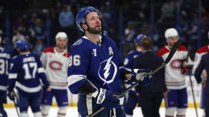 La increíble estadística de Nikita Kucherov en el séptimo partido continúa tras la eliminación de los Lightning en los playoffs.
