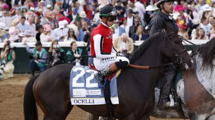 Ocelli: Conozca al jinete, Tyler Gaffalione, al entrenador, al caballo y a los propietarios en Preakness.