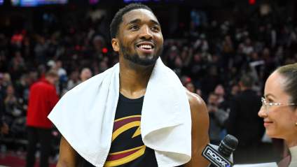Donovan Mitchell envía un emotivo mensaje a los aficionados de Cleveland tras la victoria en los playoffs.
