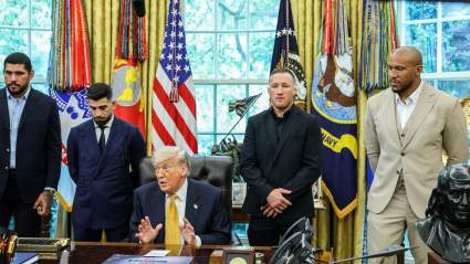 Justin Gaethje analiza a Ilia Topuria antes de UFC Freedom 250.