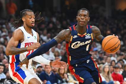 La estrella de los Cleveland Cavaliers, Dennis Schroder, publica un mensaje en Instagram después del partido contra los Pistons.