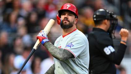 Los Philadelphia Phillies anuncian novedades sobre Kyle Schwarber antes de la serie contra los Dodgers.