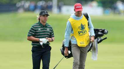 Garrick Higgo cambia de caddie tras una costosa penalización en el Campeonato de la PGA.