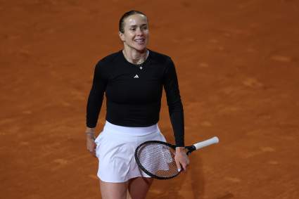 Elina Svitolina se emociona al conocer las noticias sobre la carrera de su esposo en medio del Abierto de Italia.
