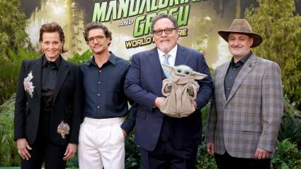 Las mejores fotos de la alfombra roja de 'The Mandalorian & Grogu'
