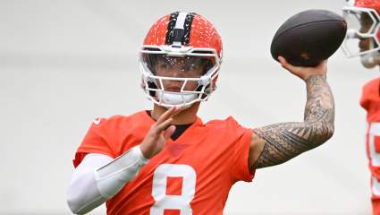 El mariscal de campo de los Browns, Dillon Gabriel, recibe malas noticias sobre su futuro en los entrenamientos voluntarios.