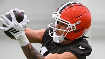 El receptor de los Browns, Jerry Jeudy, se enfrenta a un desafío por el puesto de receptor número uno.