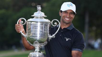 La carrera de golf de Aaron Rai comenzó con un accidente de hockey y un error de su madre.