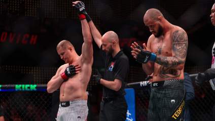 Tallison Teixeira reacciona tras su brutal derrota por KO en UFC Macao.