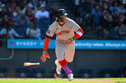 Jarren Duran, jardinero de los Red Sox, asciende en los libros de récords del equipo contra los Guardians.