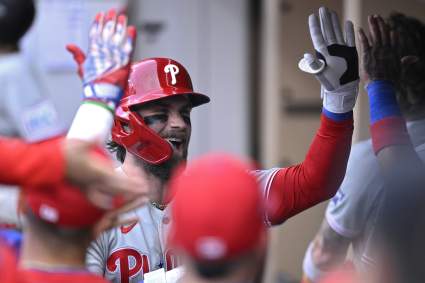 La estrella de los Philadelphia Phillies, Bryce Harper, hizo historia en la MLB en un partido de los Padres.