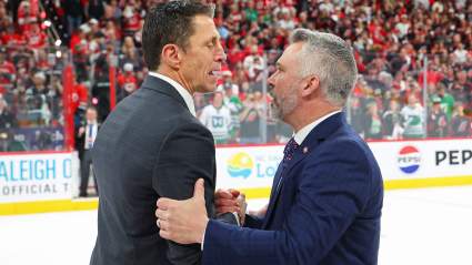 Martin St. Louis reacciona tras la eliminación de los Canadiens de los playoffs.