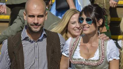 Pep Guardiola y su exesposa, Cristina Serra, compartieron un desafortunado protagonismo en el Manchester City.