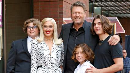 Los hijos de Gwen Stefani siguen los pasos de Gavin Rossdale y Blake Shelton.