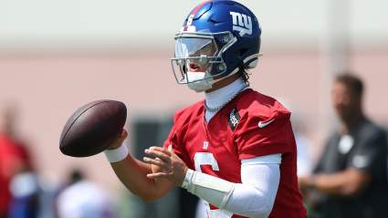 El nuevo receptor abierto de los Giants está estableciendo una "conexión" con Jaxson Dart en los entrenamientos voluntarios.