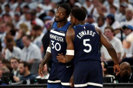 Julius Randle mantiene en secreto el estado de la lesión de Anthony Edwards antes del primer partido.