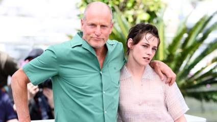 Kristen Stewart dice que "vomitó una vez" mientras filmaba con Woody Harrelson.