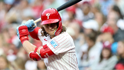 Alec Bohm de los Phillies vuelve a lucir peligroso de repente.