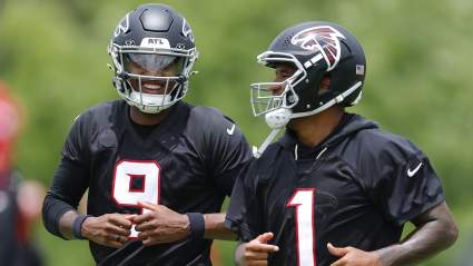 Un informante comparte información actualizada sobre la competencia por el puesto de mariscal de campo de los Falcons entre Tua Tagovailoa y Michael Penix Jr.