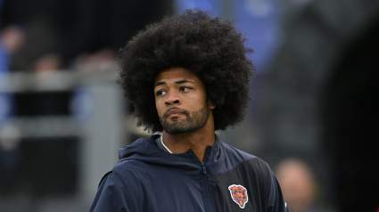 El receptor de los Bears, Rome Odunze, comenta sobre cómo canalizó su Bob Ross interior.