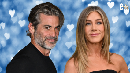 Jennifer Aniston y Jim Curtis se muestran muy cariñosos en una inusual fotografía romántica.