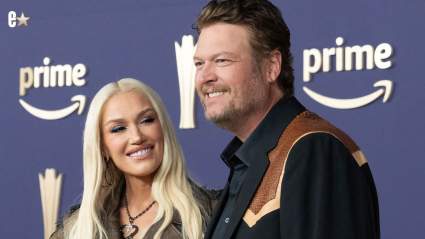 El vídeo de Blake Shelton viendo por fin a su esposa Gwen Stefani en concierto no tiene precio.