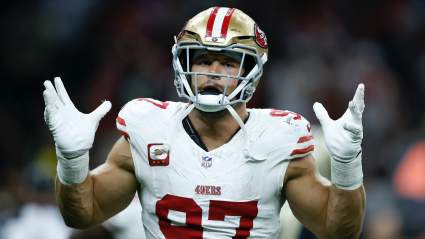 Nick Bosa, de los 49ers, recibe una fuerte declaración de un informante.