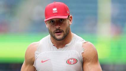 Los 49ers reciben la instación de fichar al compañero ideal para Nick Bosa esta temporada baja.