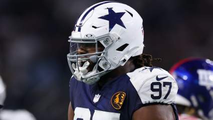 Osa Odighizuwa, de los 49ers, deja claras sus intenciones al enfrentarse a los Cowboys.