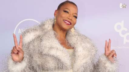 El hijo de Queen Latifah, Rebel, hizo una rara aparición en su adorable debut en la alfombra roja de los AMAs.
