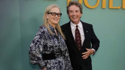Meryl Streep y Martin Short fueron vistos muy cariñosos en un restaurante londinense en medio de los rumores de romance.