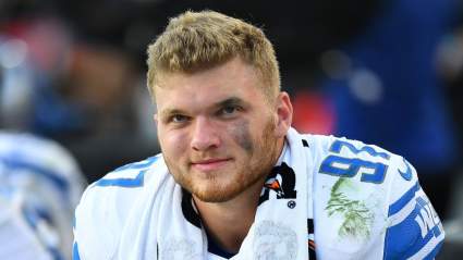 La estrella de los Lions, Aidan Hutchinson, se fija una meta ambiciosa para 2026.