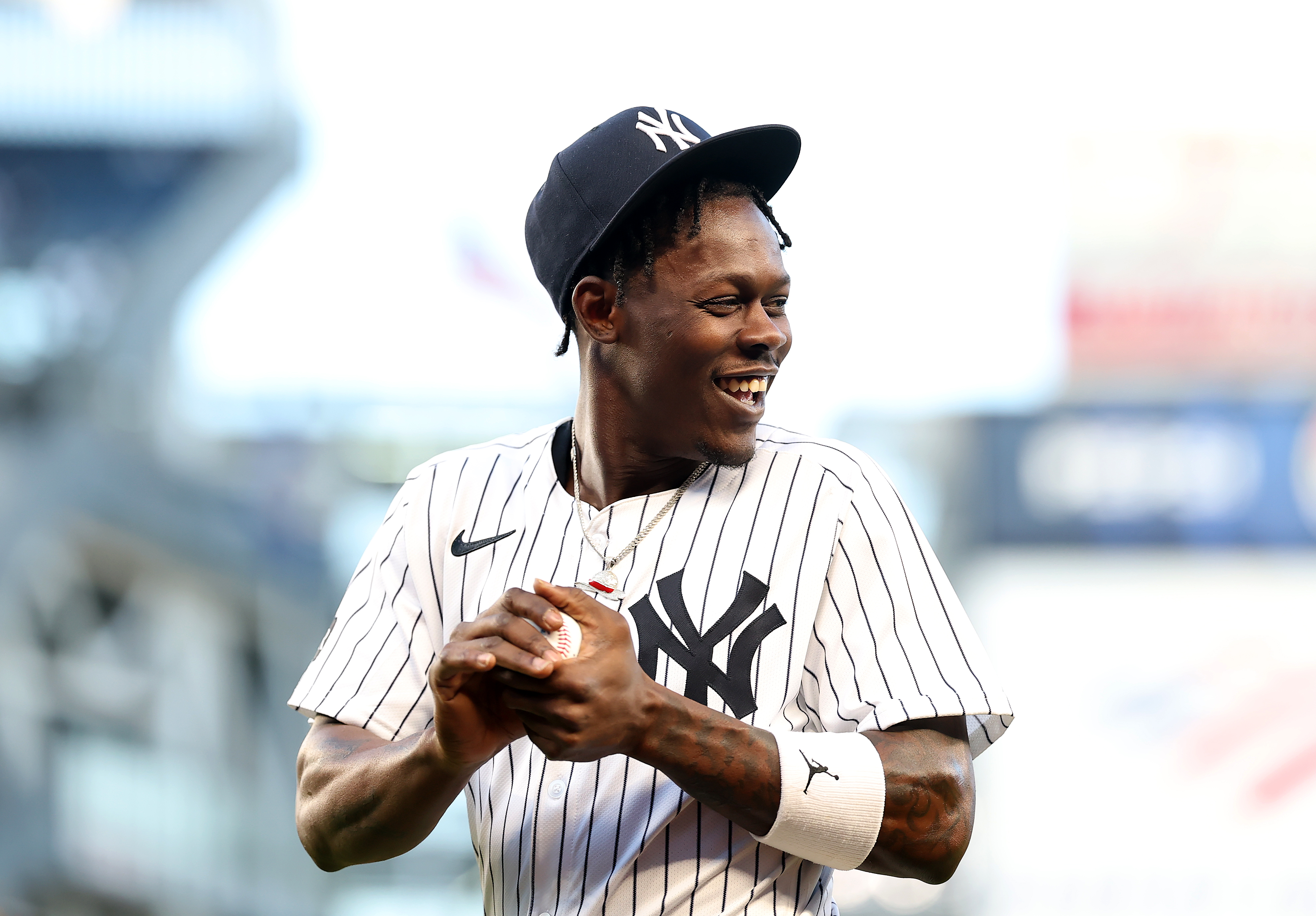 Jazz Chisholm Jr., de los Yankees, hizo su predicción sobre la Serie Mundial en el programa de Jimmy Fallon.