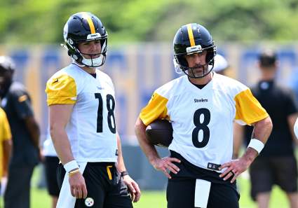 El mariscal de campo de los Steelers, Will Howard, envía un mensaje contundente sobre el regreso de Aaron Rodgers.