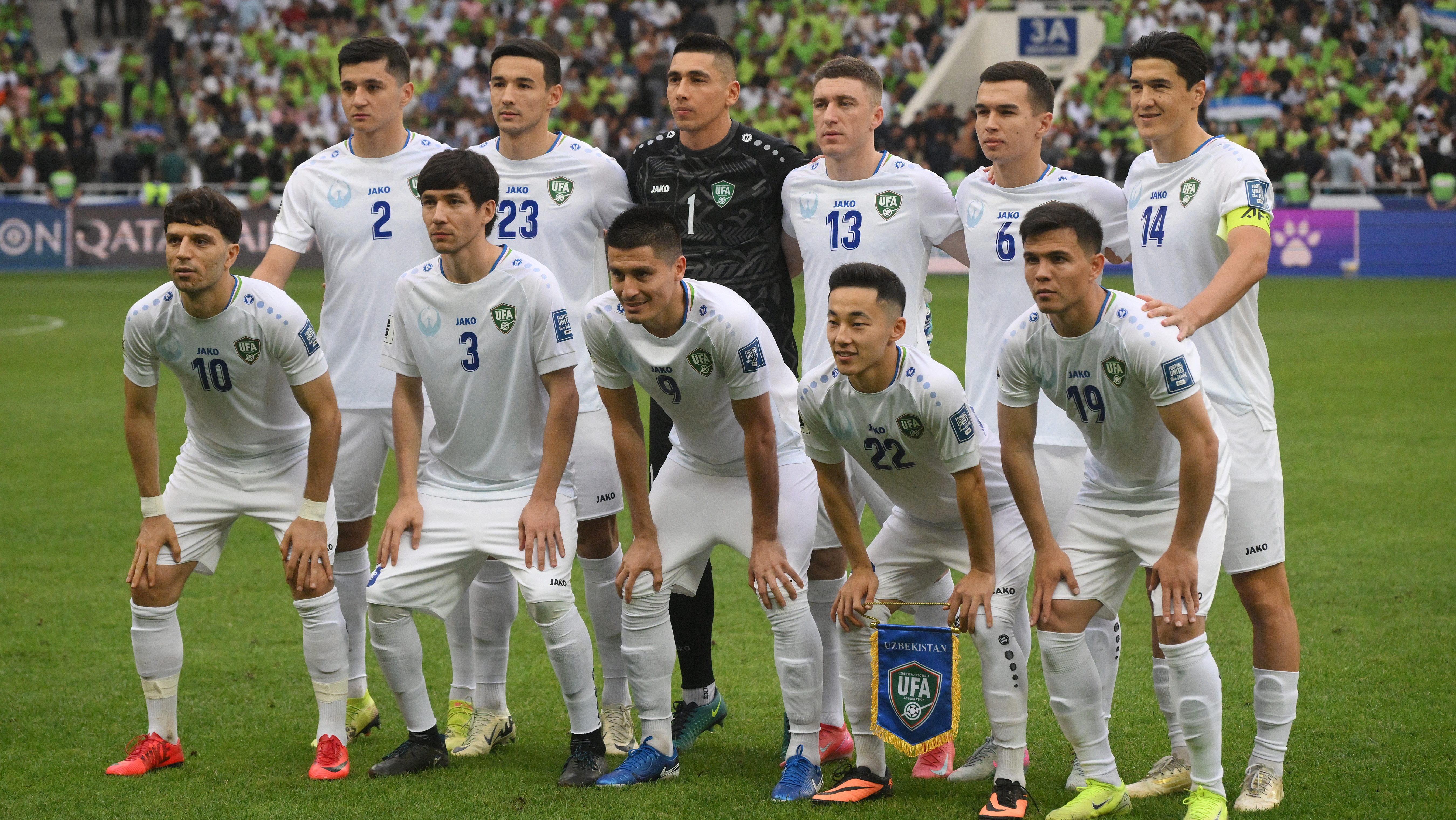 Uzbekistán anuncia su plantilla para la Copa Mundial de la FIFA 2026.
