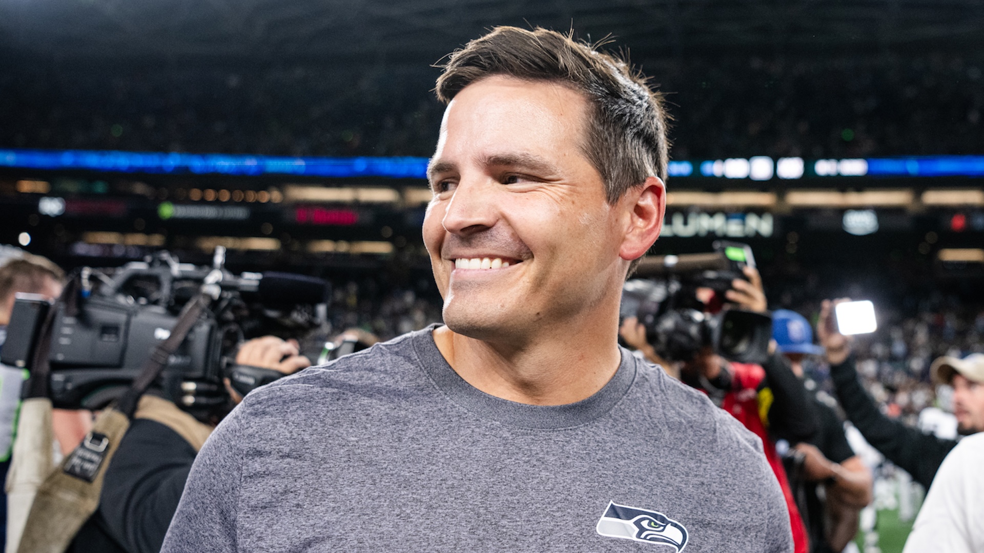 El jugador revelación de los Seahawks en el tercer día de los entrenamientos de pretemporada está causando sensación.