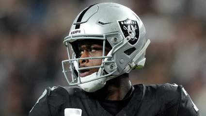 PFF ofrece una excusa reveladora para la mala temporada de Geno Smith con los Raiders.