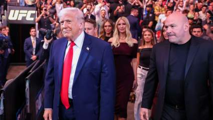 Trump elogia al "increíble" Dana White antes de la UFC en la Casa Blanca.