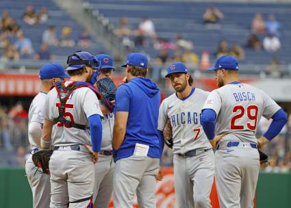 Los Chicago Cubs relegan a un lanzador con cuatro años de experiencia en la MLB a favor de un exjugador de los Athletics.
