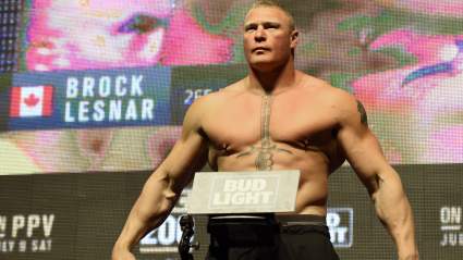 Brock Lesnar, elegido como rival soñado por el campeón de la UFC.
