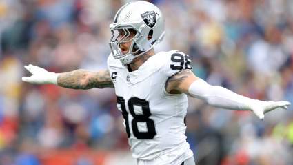 Los 49ers obtienen una declaración clara de Maxx Crosby tras las noticias sobre su posible traspaso a los Rams.
